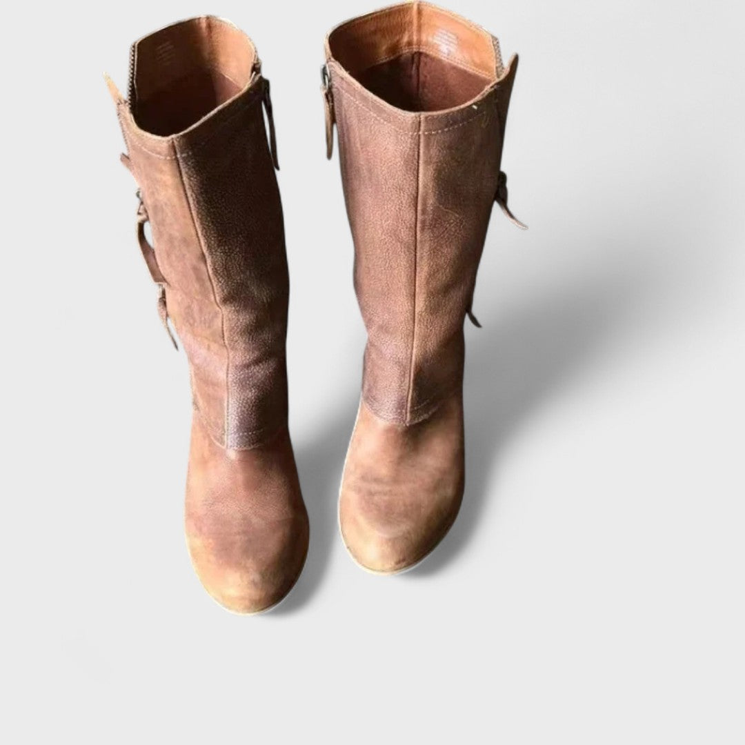 Alma - Vintage Stiefeletten bis zur Wade