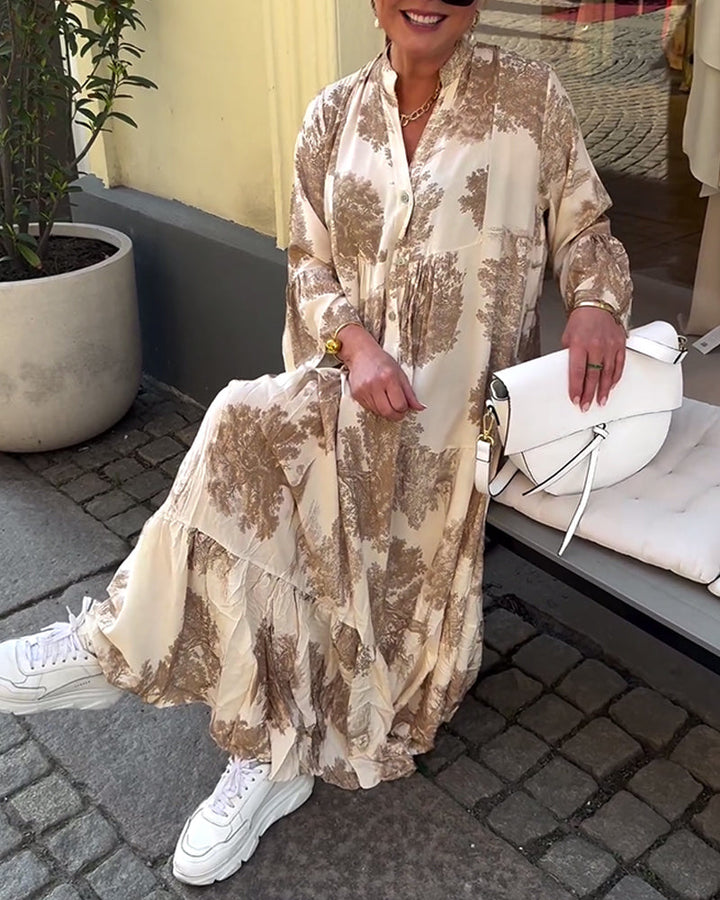 Ophelia - Fließendes Langkleid