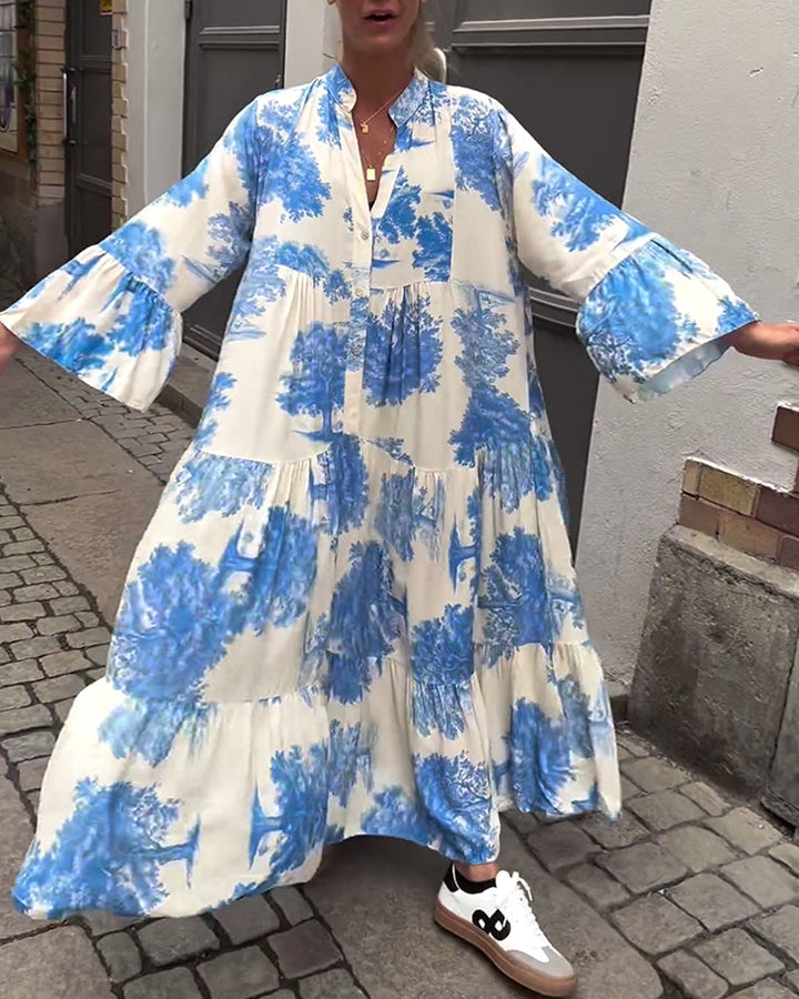 Ophelia - Fließendes Langkleid
