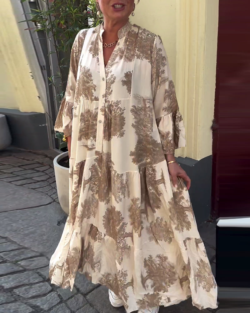 Ophelia - Fließendes Langkleid
