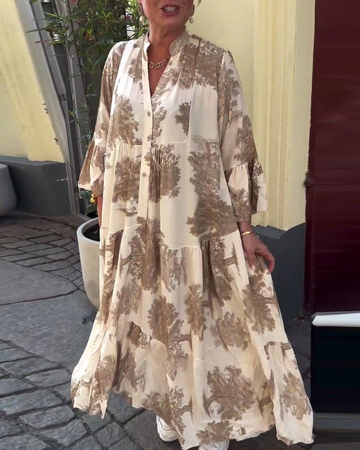 Ophelia - Fließendes Langkleid