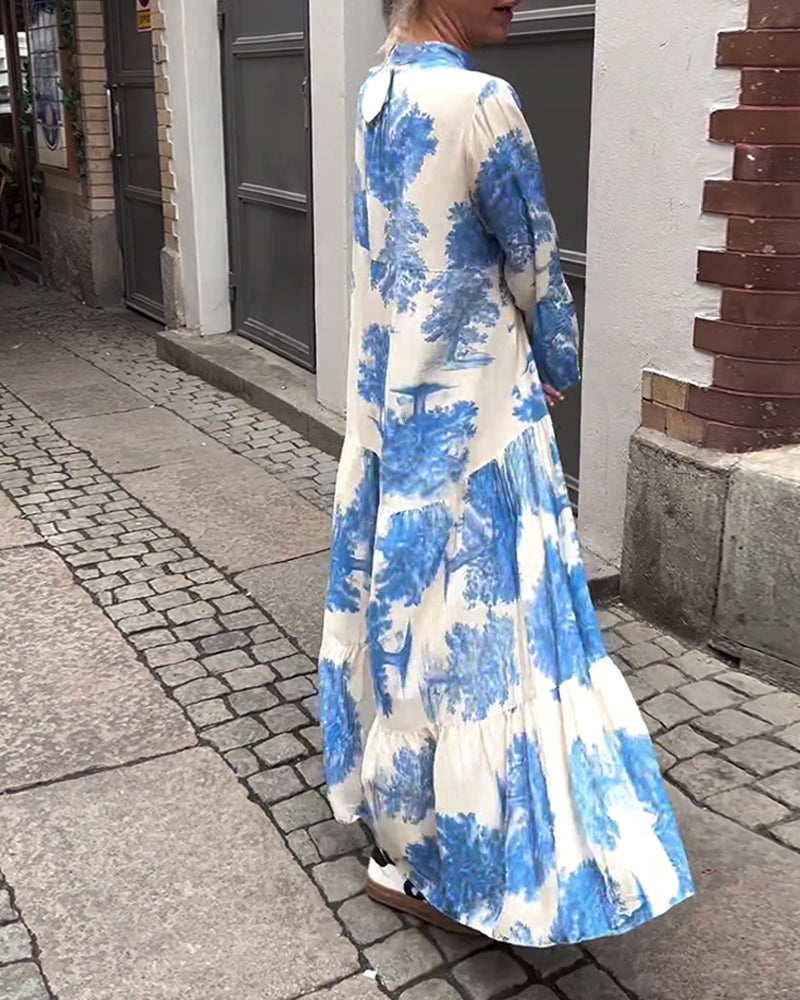 Ophelia - Fließendes Langkleid