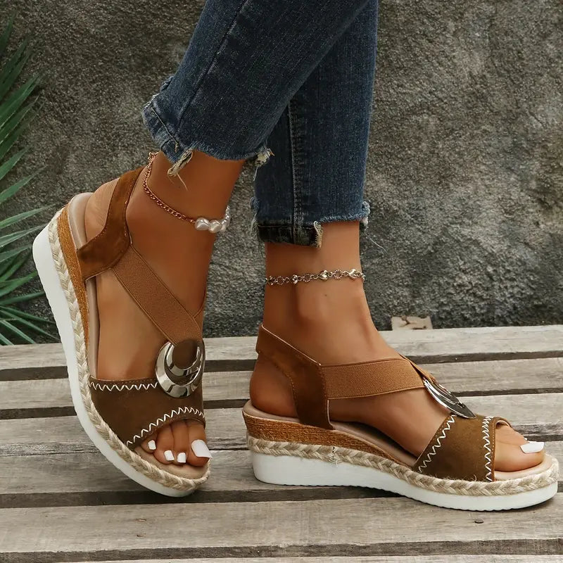 Myla – Elegante Plattform Sandalen