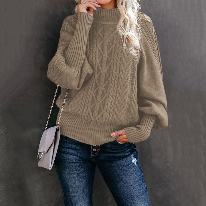 Lory | Langer, lässiger Pullover mit langen Ärmeln