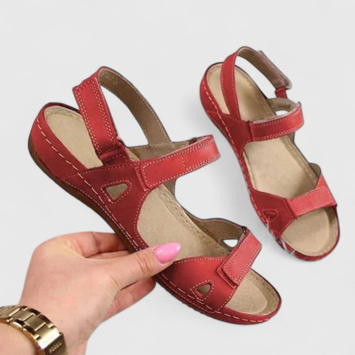 Avrie - Flache Komfortsandalen