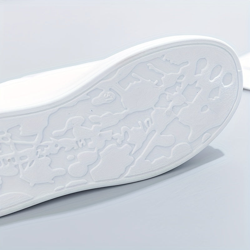 Chic weiße Sneakers mit leichtem Komfort