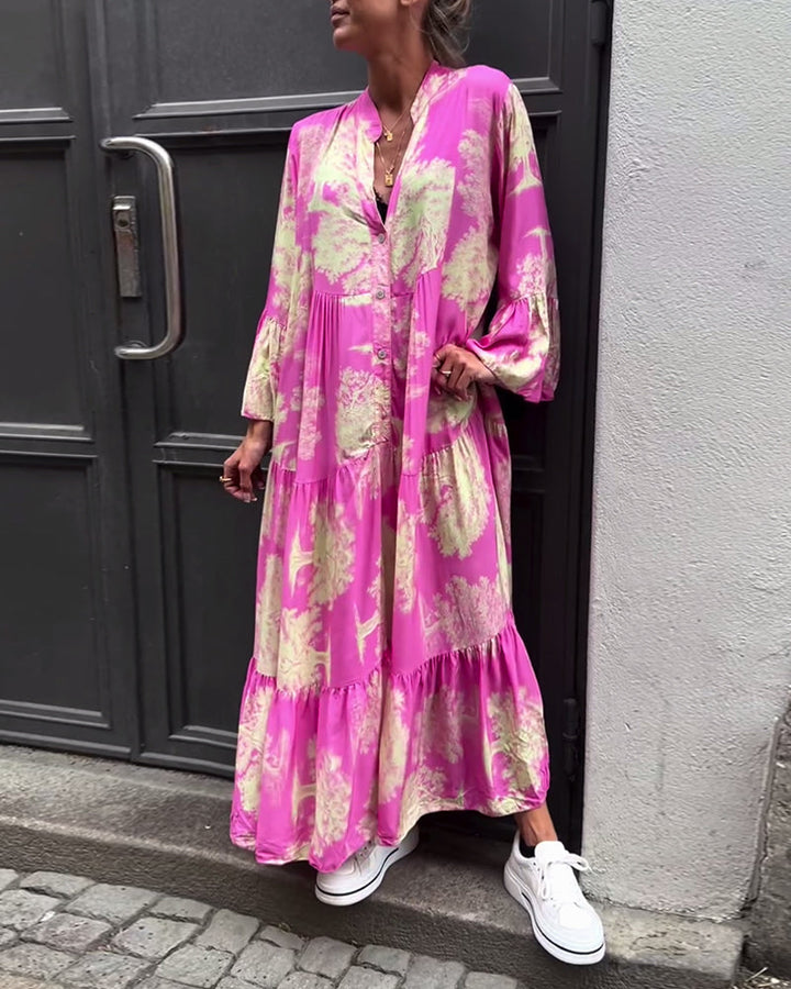 Ophelia - Fließendes Langkleid