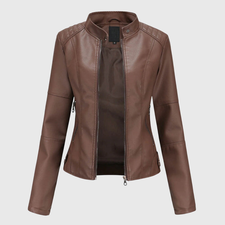 Giorgina™ - Elegante Lederjacke für Frauen