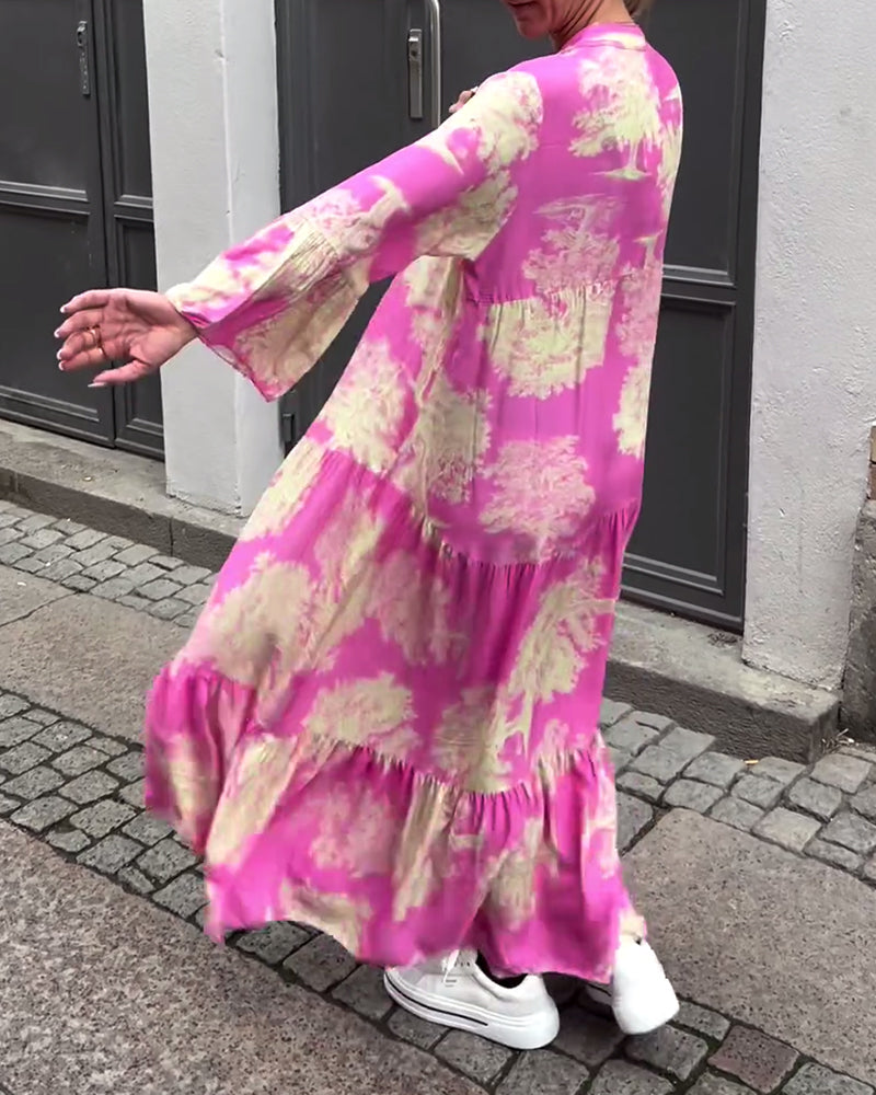 Ophelia - Fließendes Langkleid
