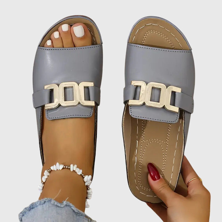 Kathryn - Bequeme Schnallensandalen