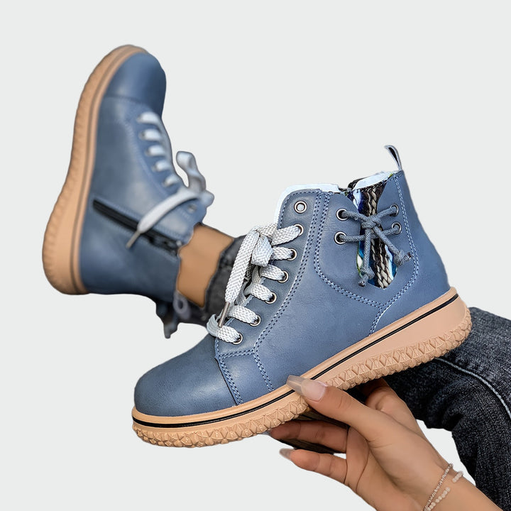 Orthopädische Leder-Stiefeletten für den Knöchel