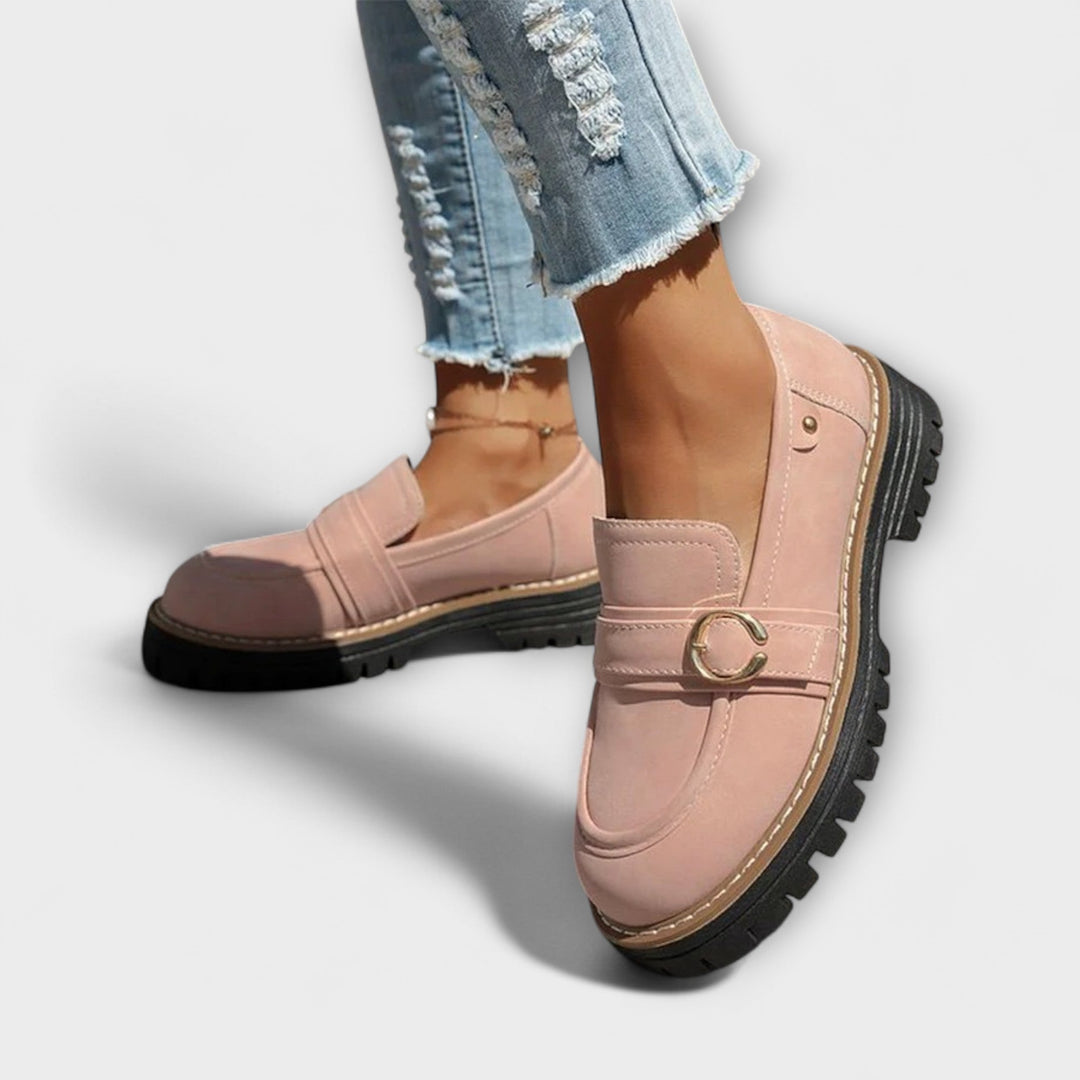 Lora™ | Runde Casual Mokassins