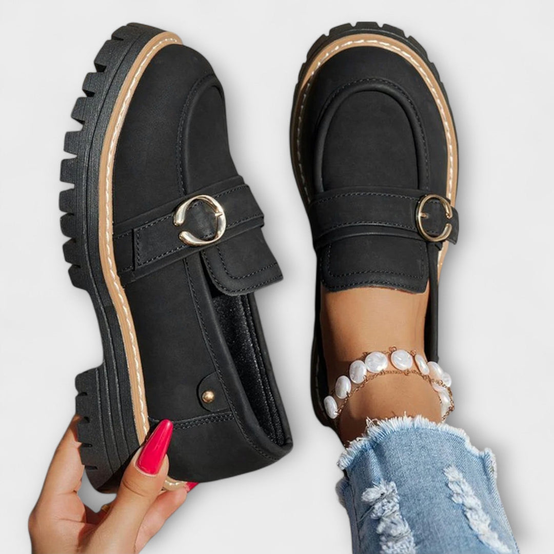 Lora™ | Runde Casual Mokassins