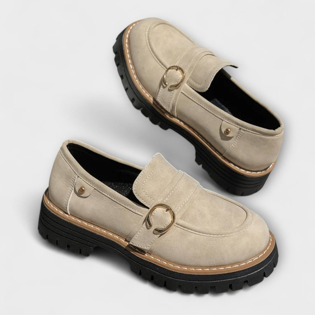 Lora™ | Runde Casual Mokassins