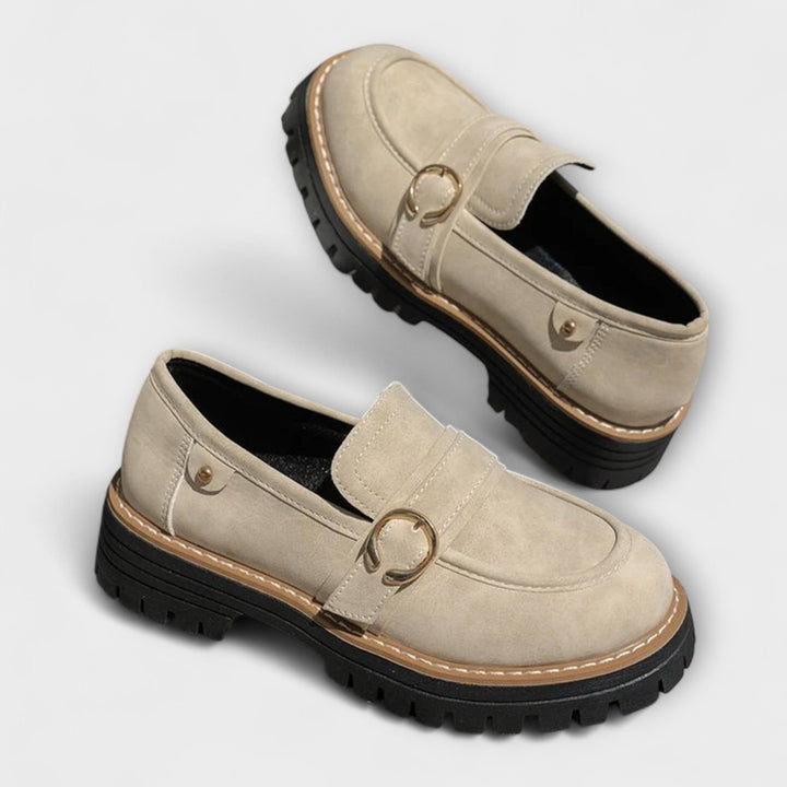 Lora™ | Runde Casual Mokassins