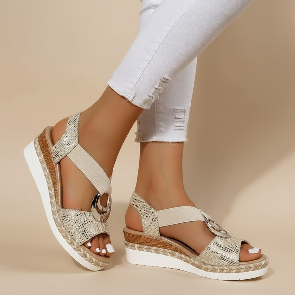 Myla – Elegante Plattform Sandalen