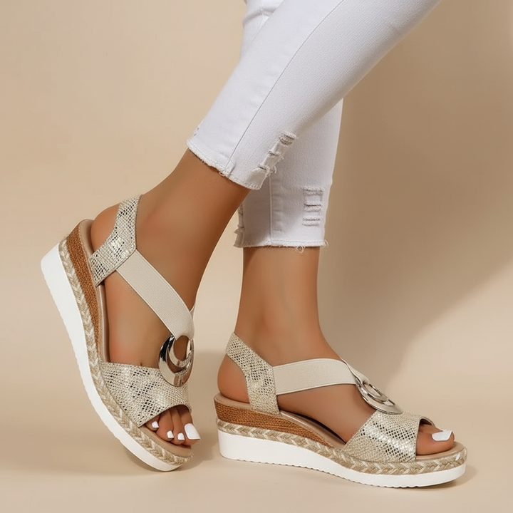 Myla – Elegante Plattform Sandalen
