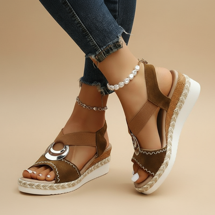 Myla – Elegante Plattform Sandalen