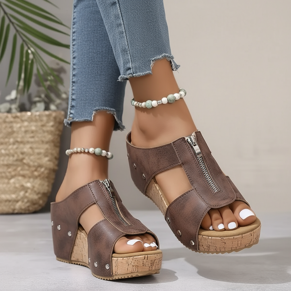 Gigi - Stylische Keilsandalen