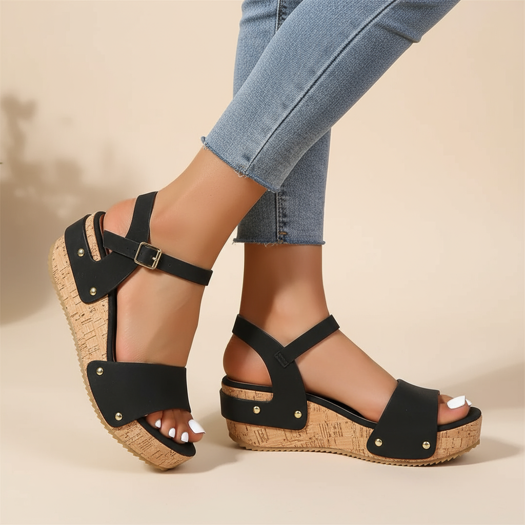 Daniela – Elegante Keil-Sandalen