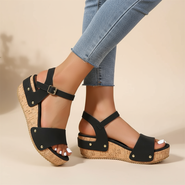 Daniela – Elegante Keil-Sandalen