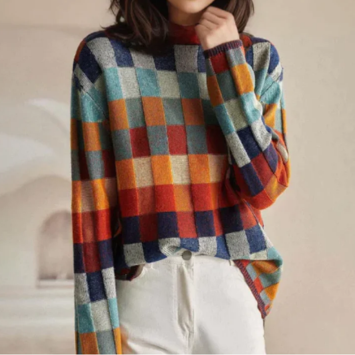 Isla | Bequemer Retro-Pullover