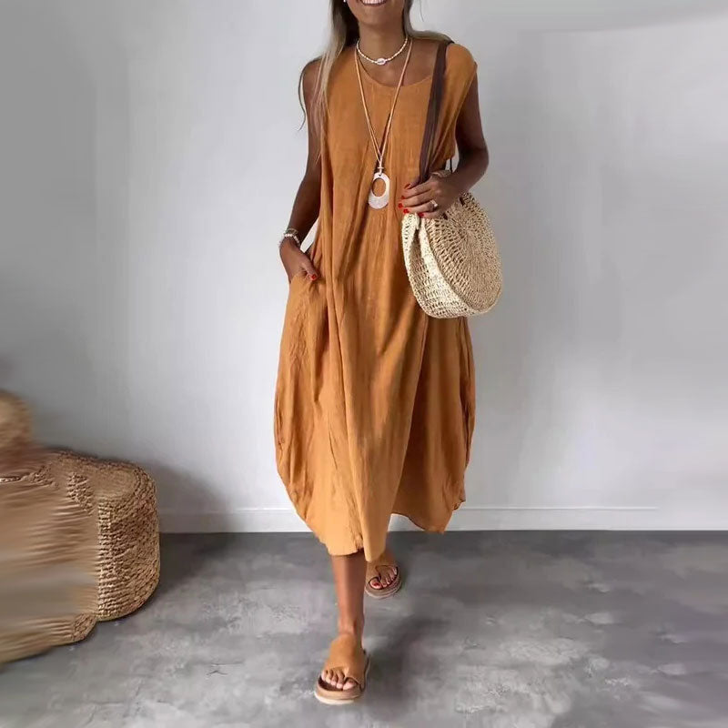 Amaris - Ärmelloses lässiges Kleid