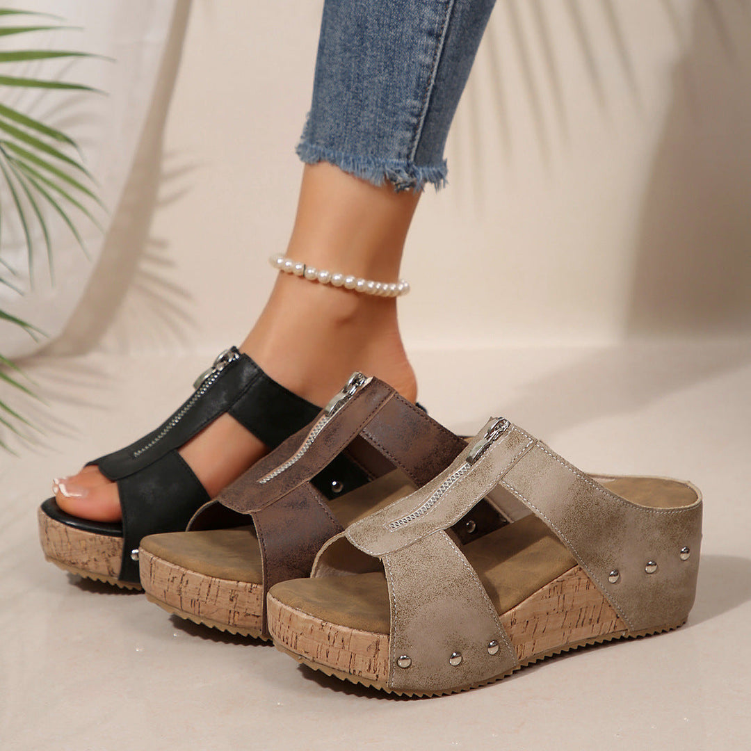 Gigi - Stylische Keilsandalen