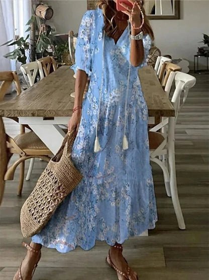 LUNA | MIDI-BOHO-KLEID FÜR EFFORTLOSEN STIL