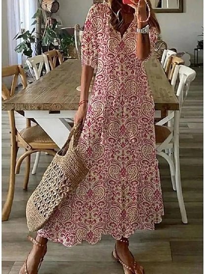 LUNA | BOHO MIDI-KLEID FÜR EINEN MÜHELOSEN LOOK