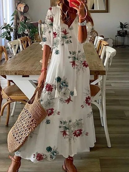 LUNA | BOHO MIDI-KLEID FÜR EINEN MÜHELOSEN LOOK